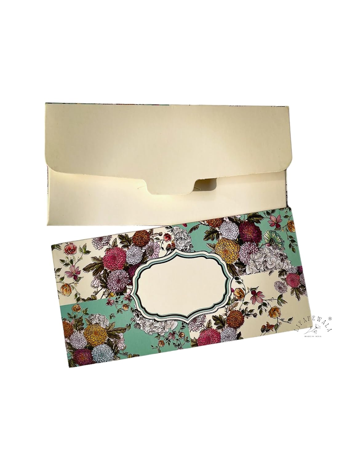 Colorful Flower Design Shagun Envelopes | Money Gift Pack (20, 50, 100, 200 pcs) – Lifafewala