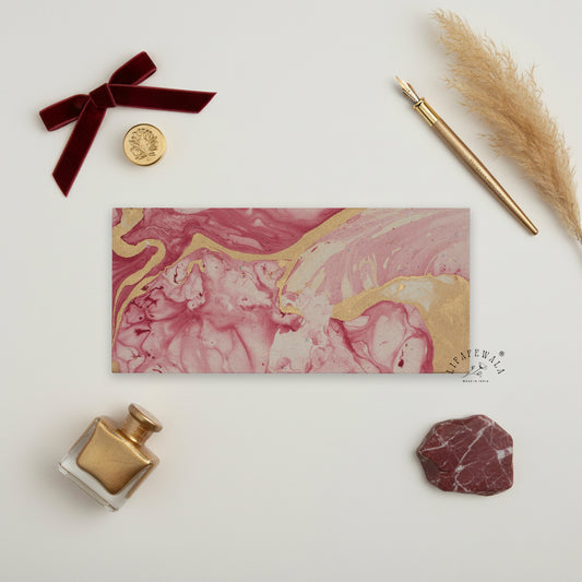 Eco Friendly Handmade Paper Envelopes | LIFAFEWALA (Magenta Recycled, Pack of 20–200)