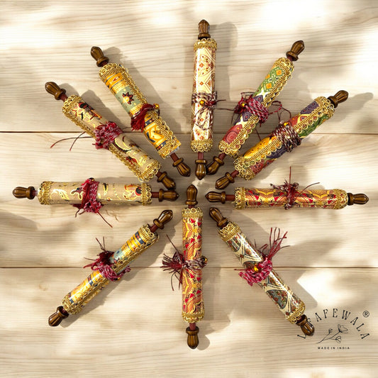 Ethnic Shahi Roll Envelope Handmade by LIFAFEWALA