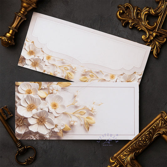 Velvet Touch With Gold Foil & UV Printed Shagun Envelopes | Premium Money Gift Covers for All Occasions – Lifafewala