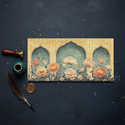 Colourful Designer Shagun Envelopes – Matte Finish Embossed Gold Foil Wedding Gift Covers | Lifafewala