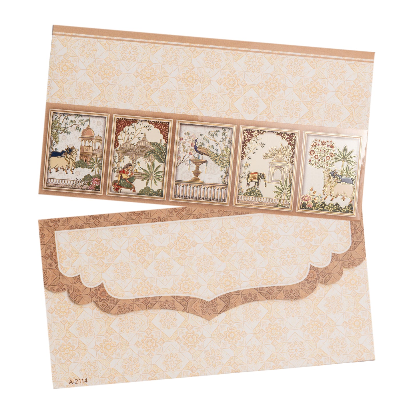 Premium Multiple Characters Designer Shagun Envelopes – Stylish 3D Pop Up in Matte Finish with Gold Foil & UV | Lifafewala