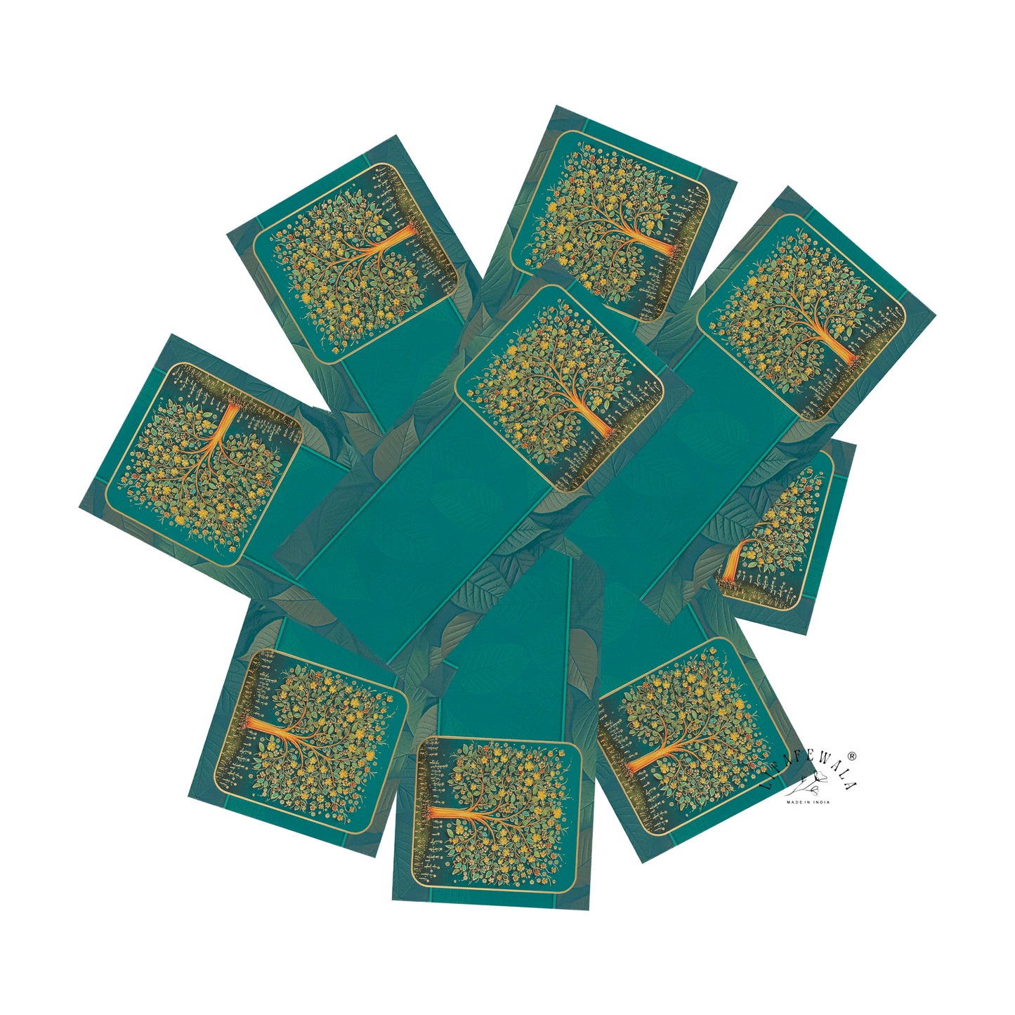 Premium Gold Foil Shagun Envelopes | LIFAFEWALA (Matte Finish, Pack of 20–200)