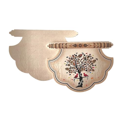 Lifafewala Unique and Exclusive Designer Fan Shaped Money And Shagun Envelopes for Weddings, Birthdays and Various other Occasions (Yellow)