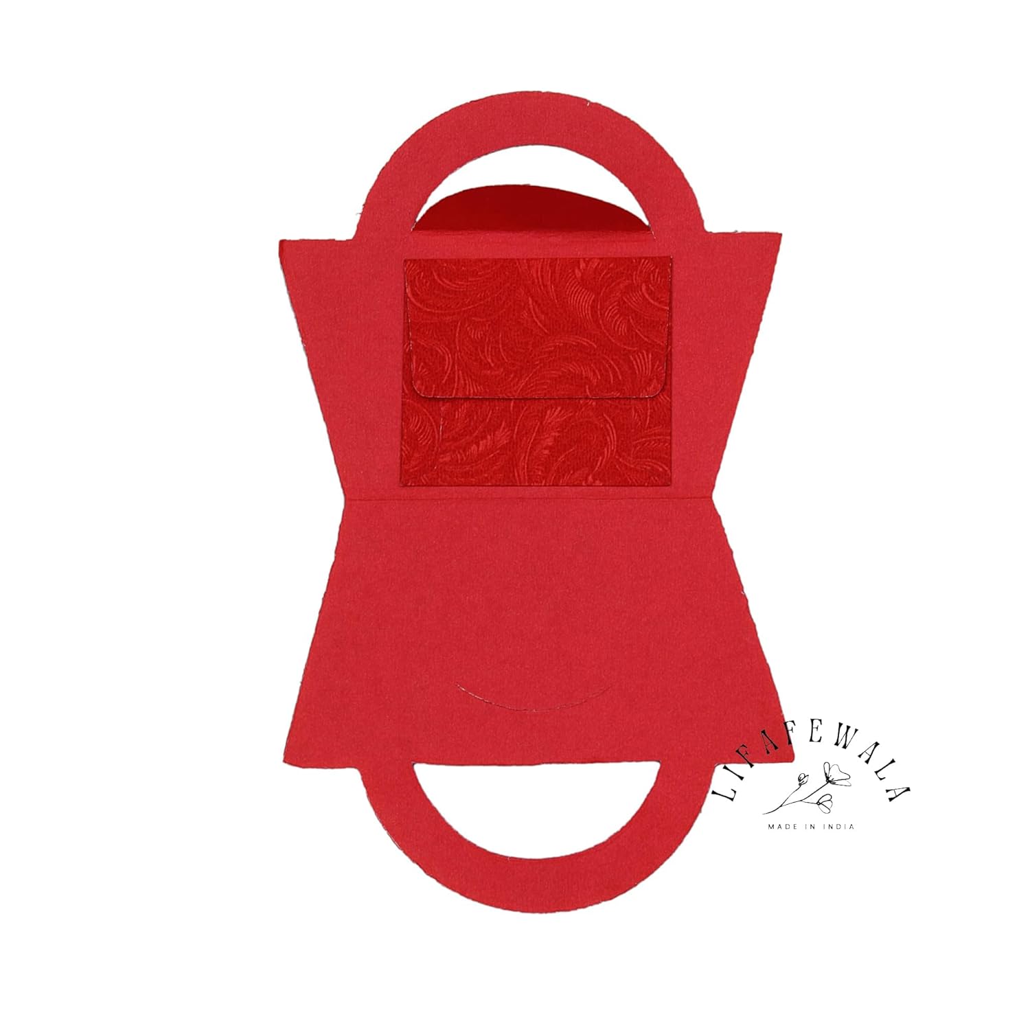 Lifafewala Unique and Exclusive Designer Ethnic Basket with Handle Money And Shagun Envelopes for Weddings, Birthdays and Various other Occasions. Pack of 10 | Color: Multicolor (As per availability)