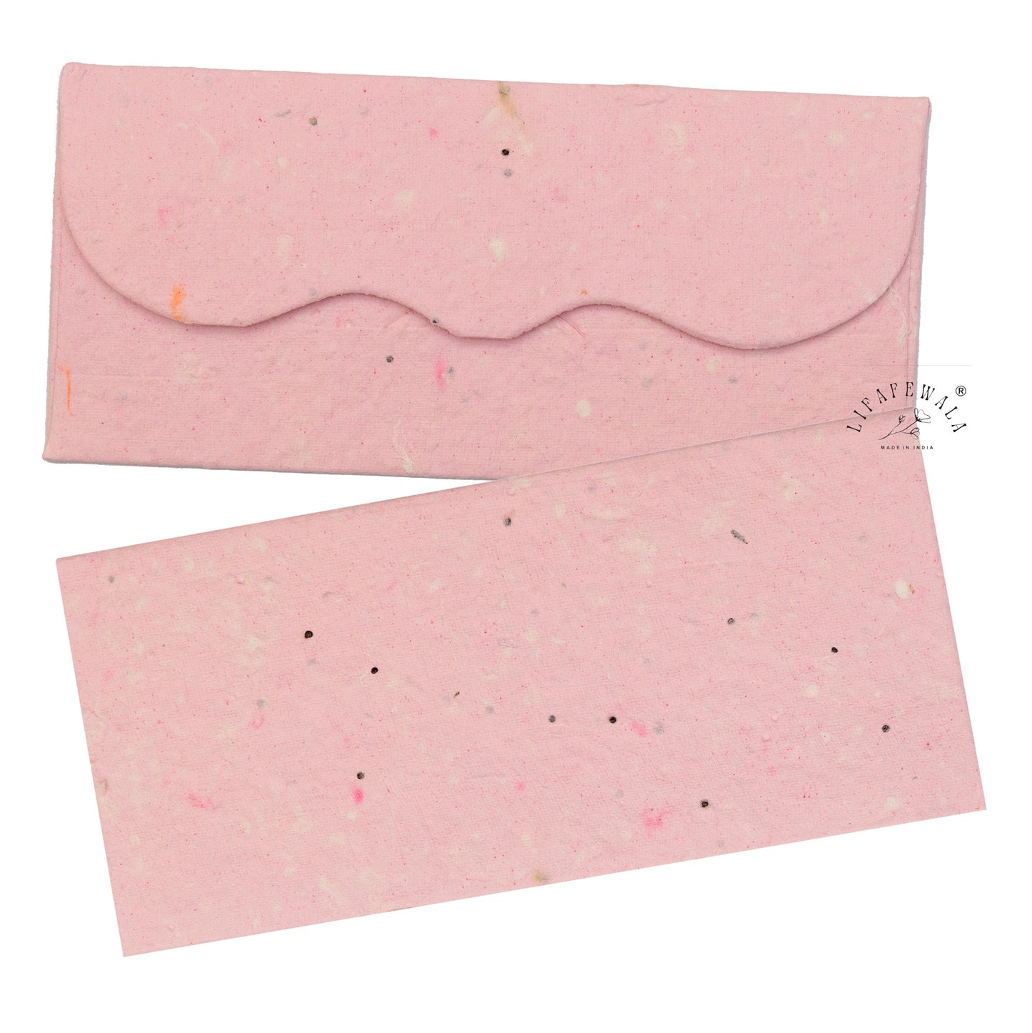 Biodegradable Salosia Flower Seed Paper Envelope by LIFAFEWALA