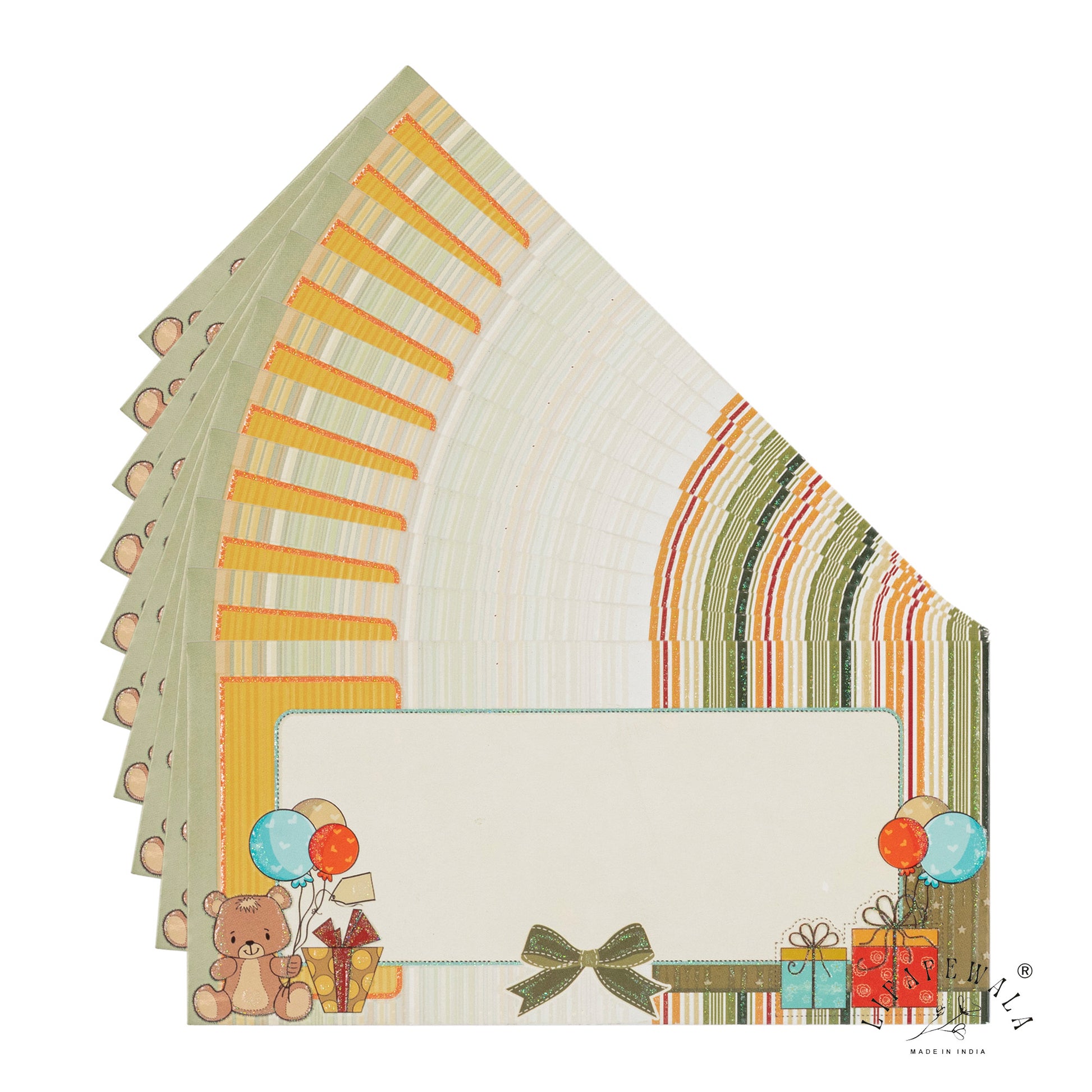 Colorful Cartoon Print Money Envelopes for Children