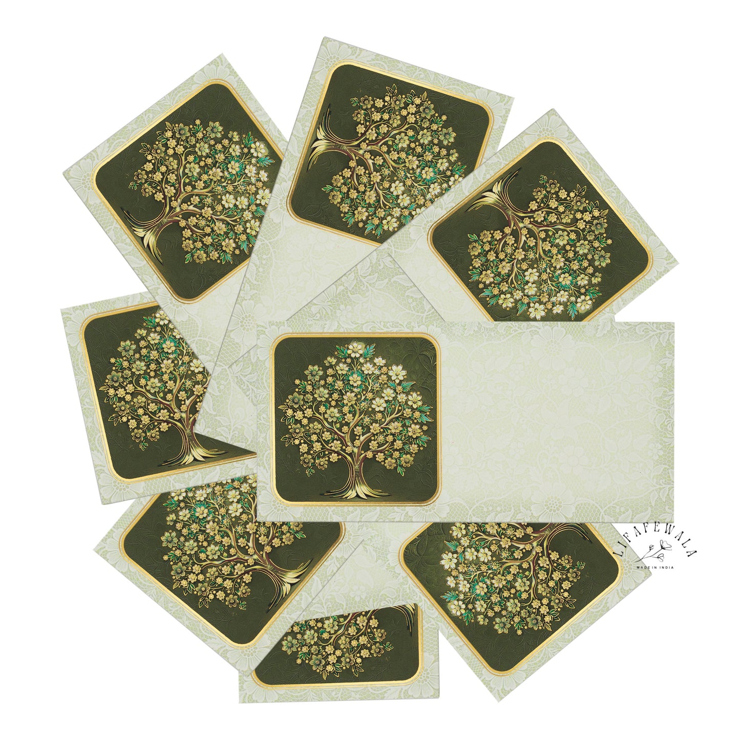 Designer Floral Cash Envelope for Weddings and Festivals