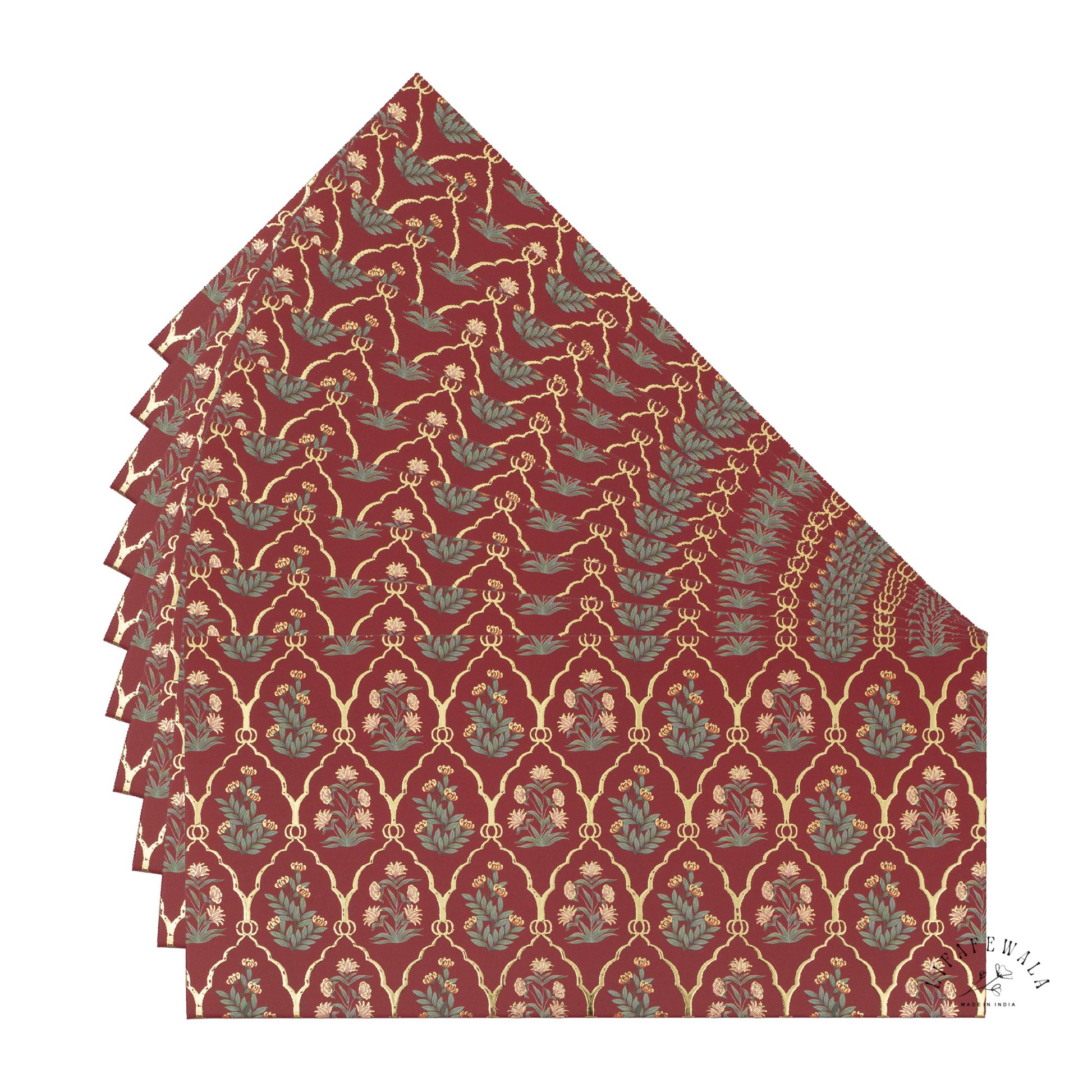 Designer MGI Gold Foil Money Cover by LIFAFEWALA