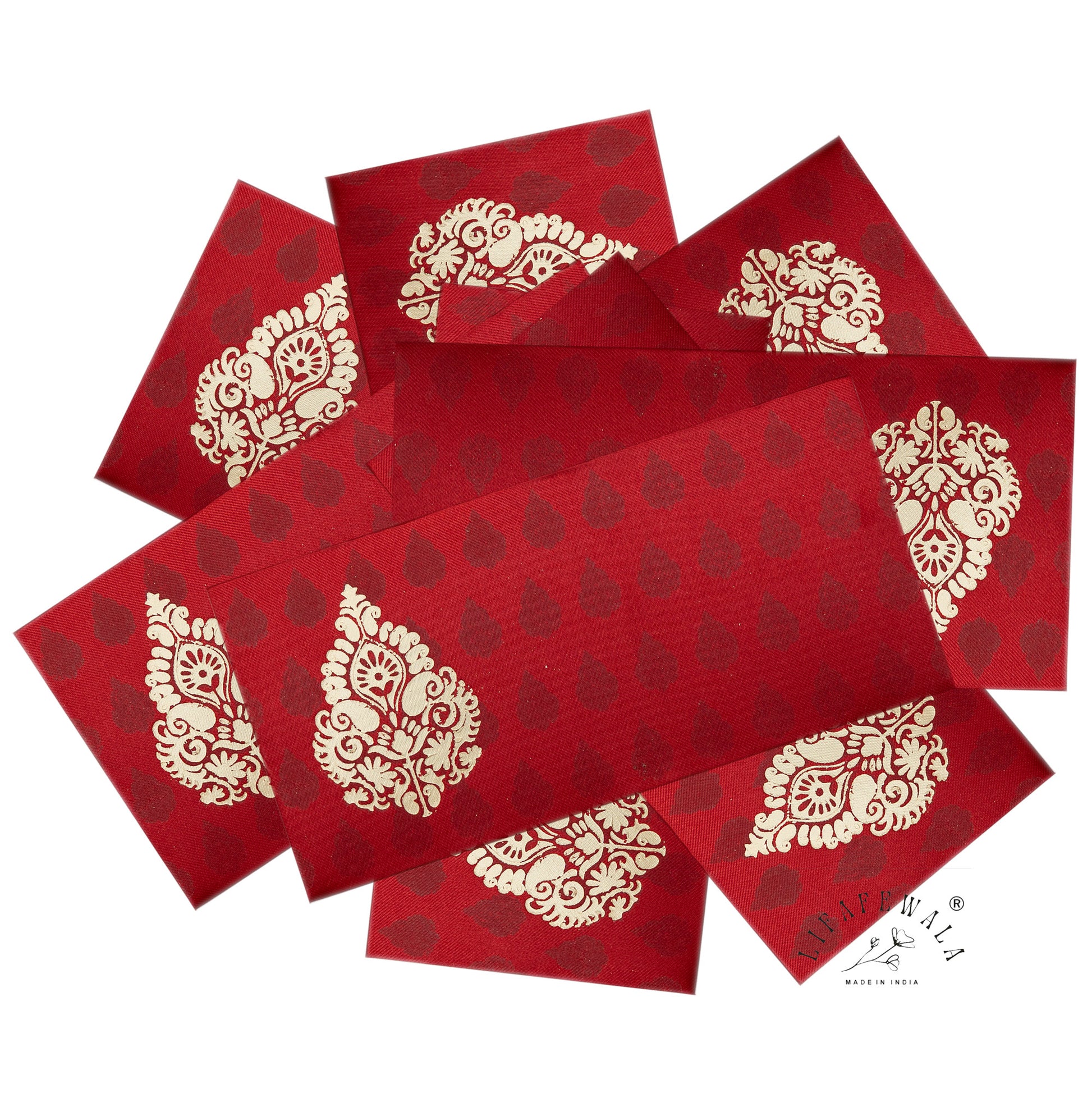 Handcrafted Satin Cloth Lifafa by LIFAFEWALA