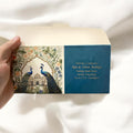 Blue Designer matte shagun envelope by LIFAFEWALA – photo 1 of 8