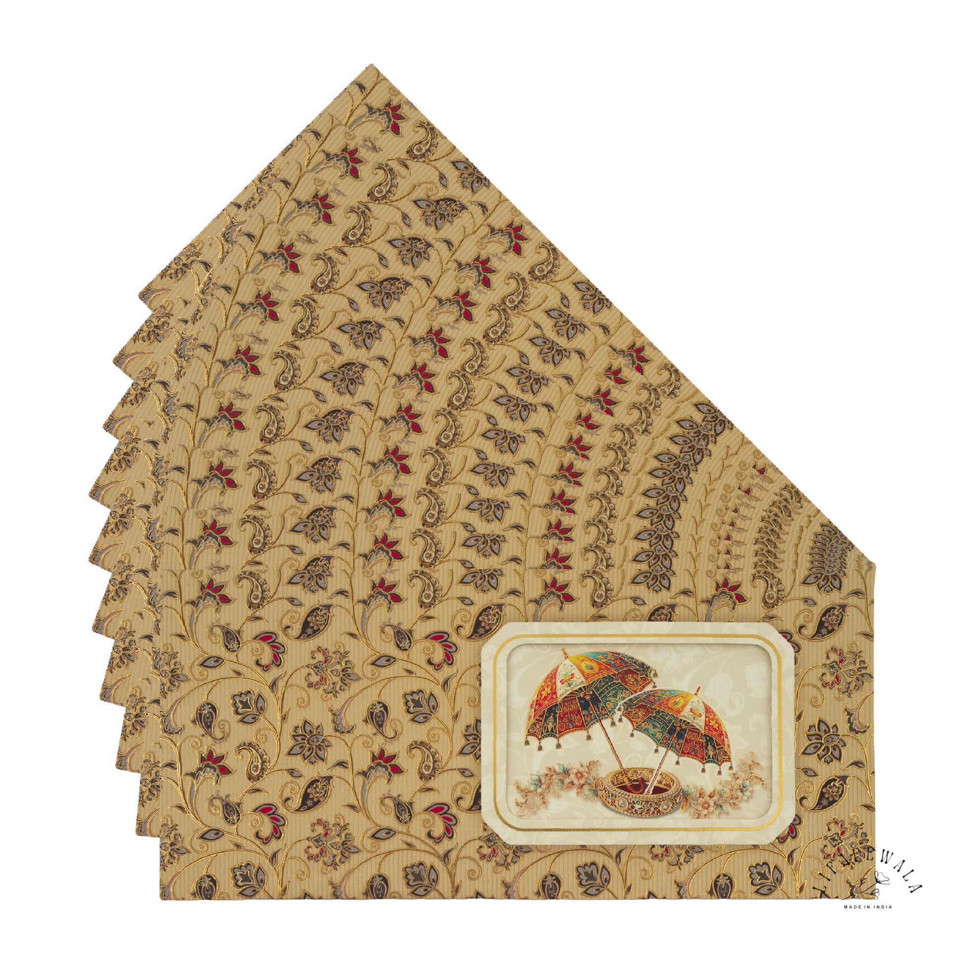 Jumbo Velvet Gold Foil Money Cover for Weddings