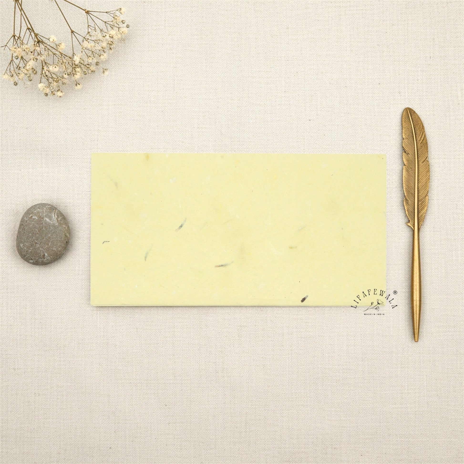 LIFAFEWALA Marigold Seed Paper Eco-Friendly Envelopes