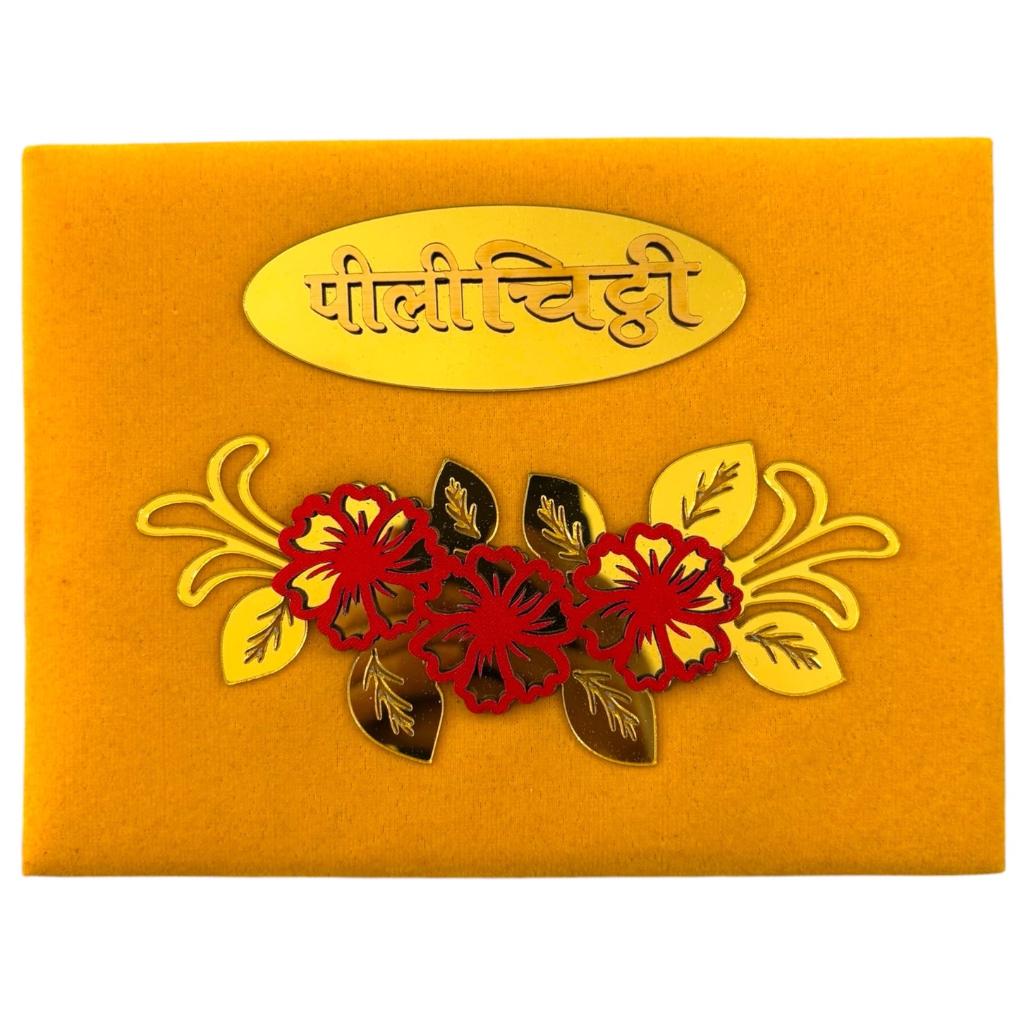 LIFAFEWALA Traditional Peeli Chitthi for Hindu Wedding Rituals