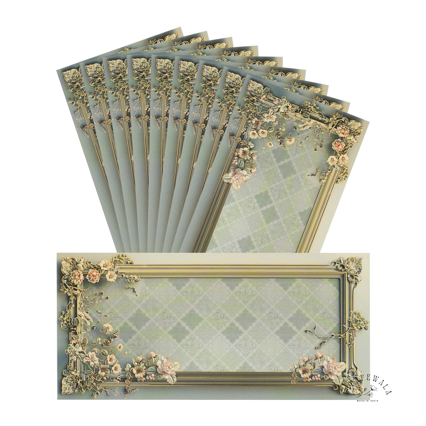 Luxury Velvet Finish Gift Envelopes by LIFAFEWALA