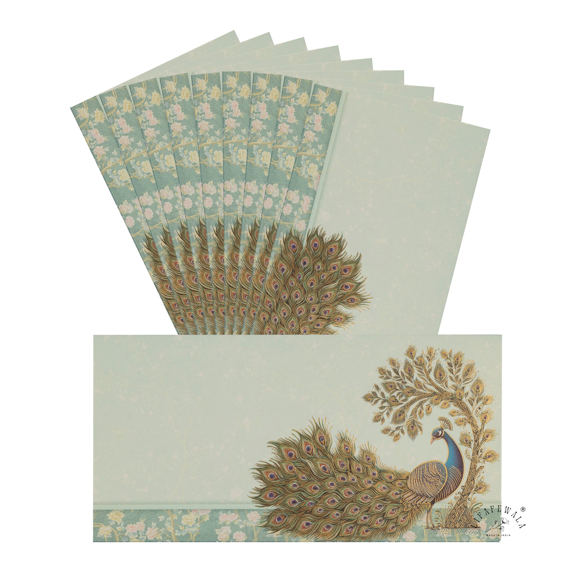 Luxury Wedding Money Gift Covers with Gold Foil