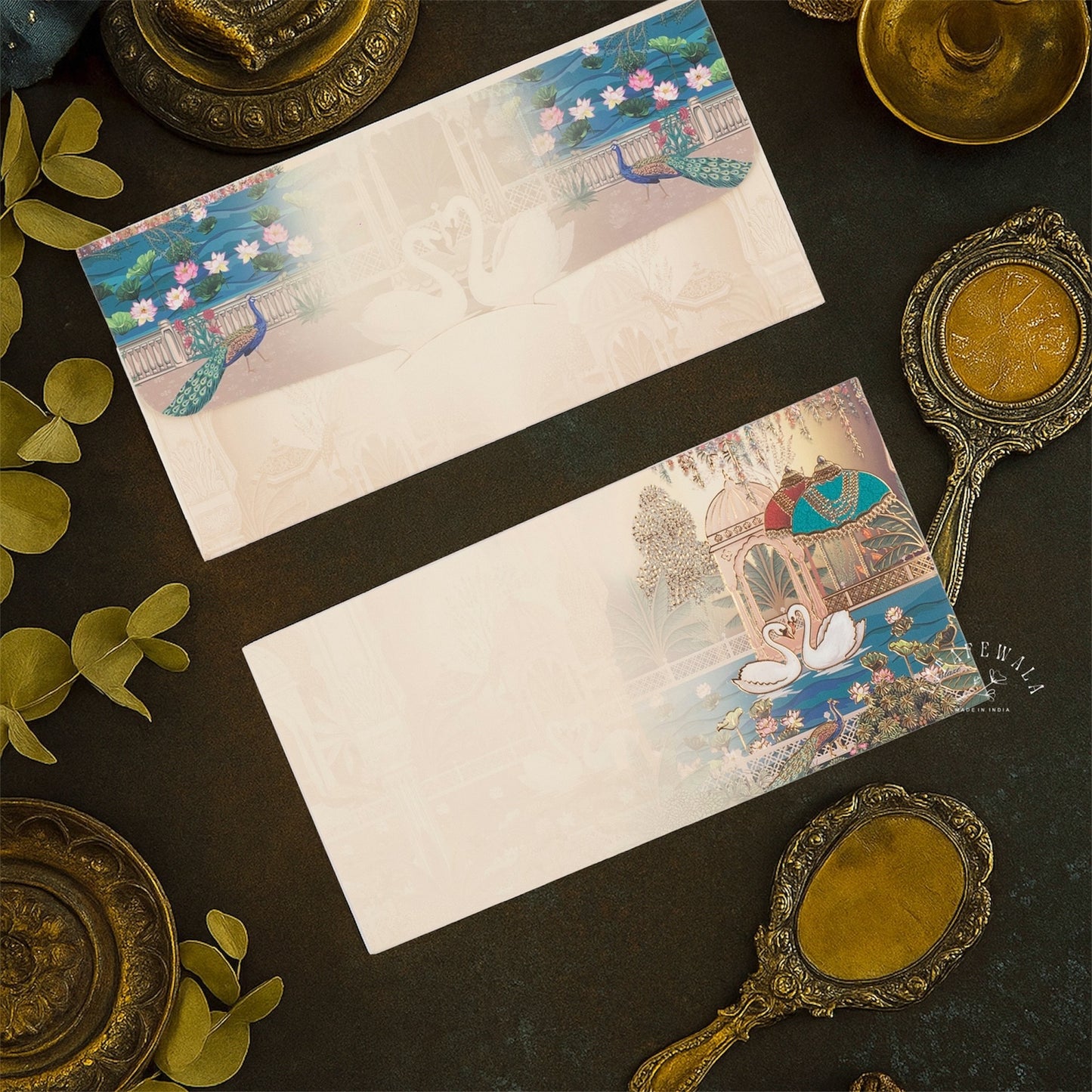 Matte Finish Money Envelopes for Wedding Gifting