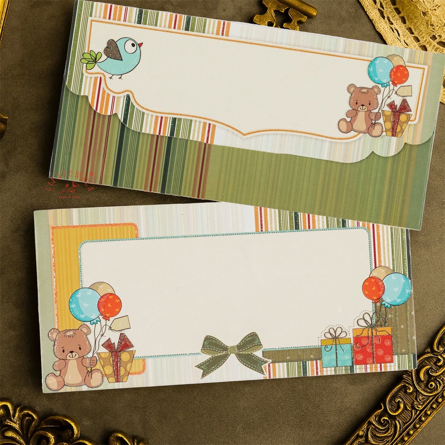 Cute Kids Design Money Envelopes | LIFAFEWALA Birthday & Baby Gift Lifafa (Pack of 20–200)