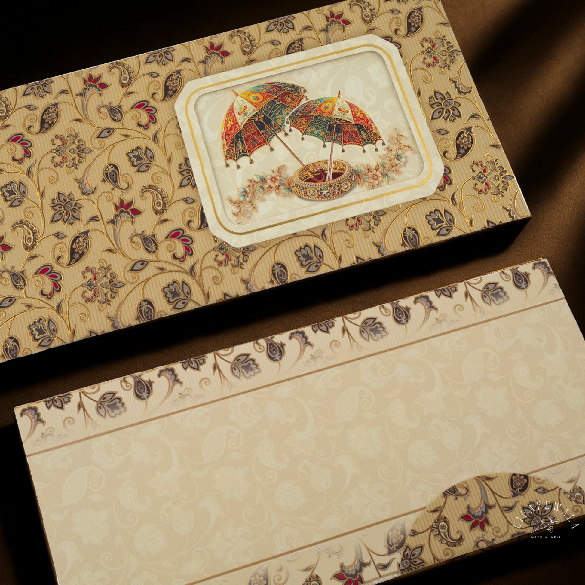 Premium Designer Velvet Lifafa by LIFAFEWALA