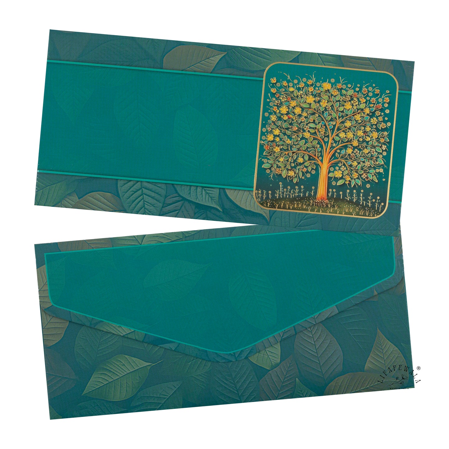 Premium Gold Foil Shagun Envelopes | LIFAFEWALA (Matte Finish, Pack of 20–200)