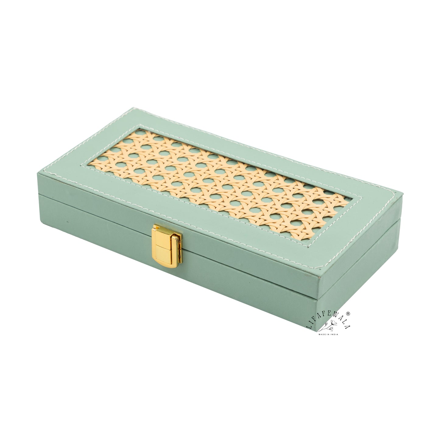 Decorative Pastel Green Handcrafted Gaddi Box – Premium Shagun, Cash & Jewellery Gift Box | Lifafewala