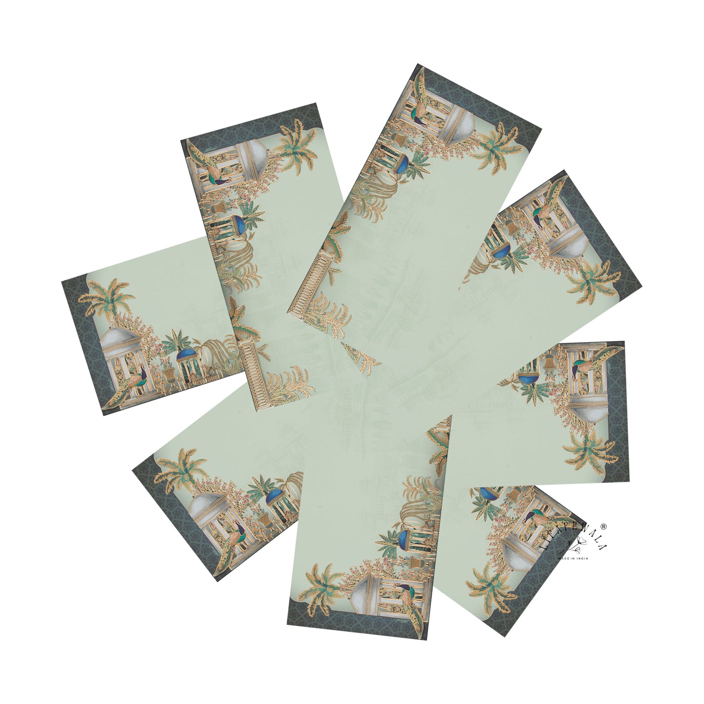 Peacock Designer Shagun Envelopes | LIFAFEWALA (Pack of 20-200)