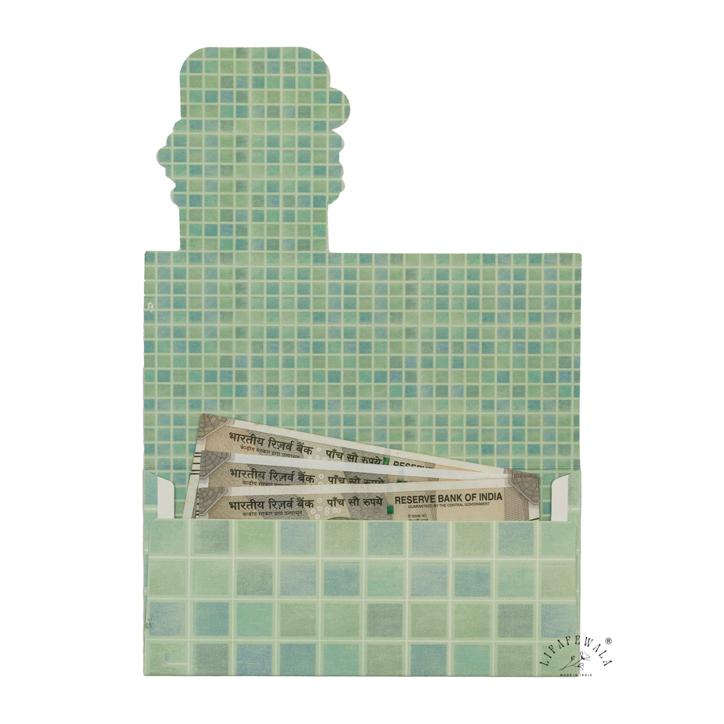 Premium Birds on Tree Shagun Envelopes – Stylish 2.5 Fold Matte Finish with Gold Foil & UV | Lifafewala