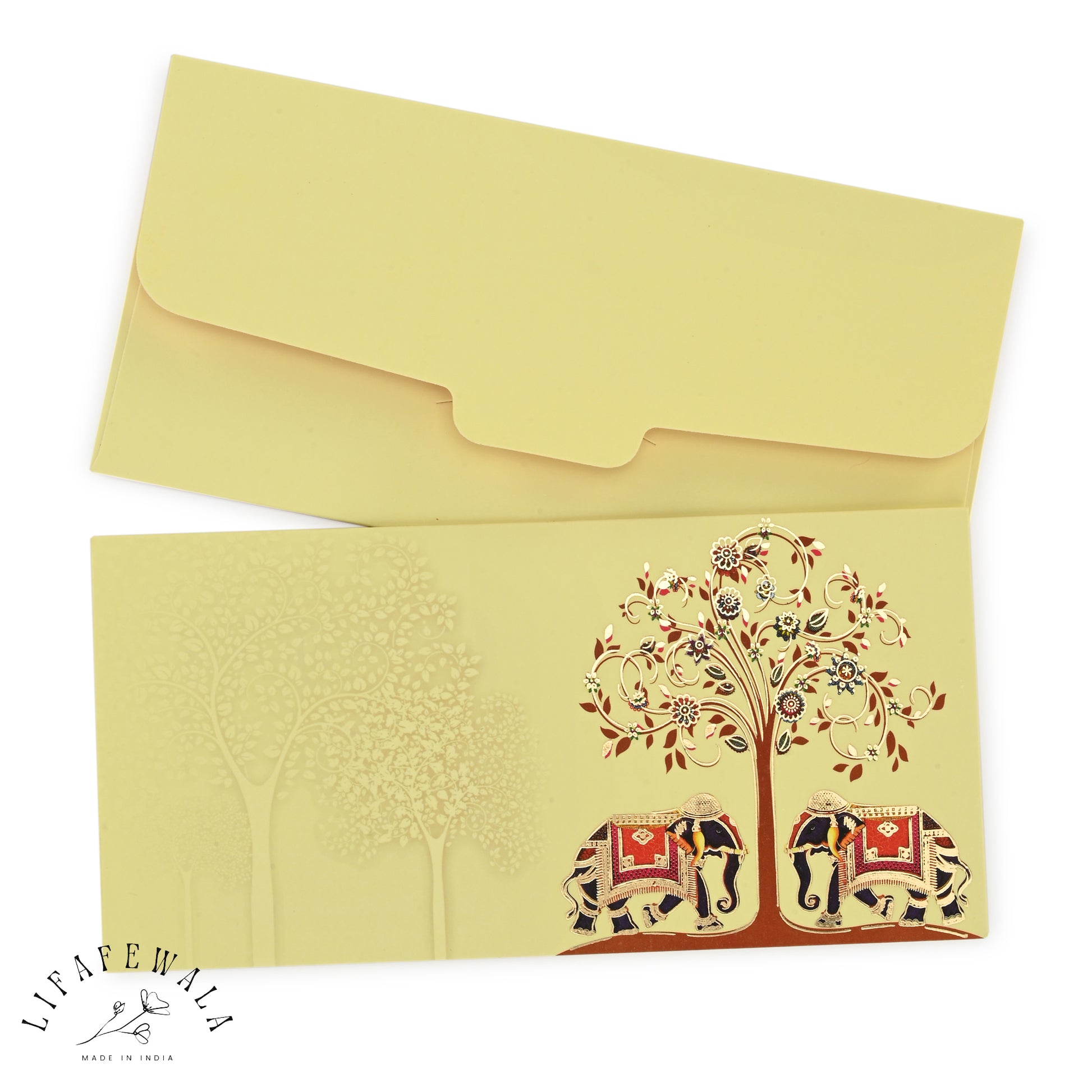 Velvet Texture Shagun Envelope for Gifting