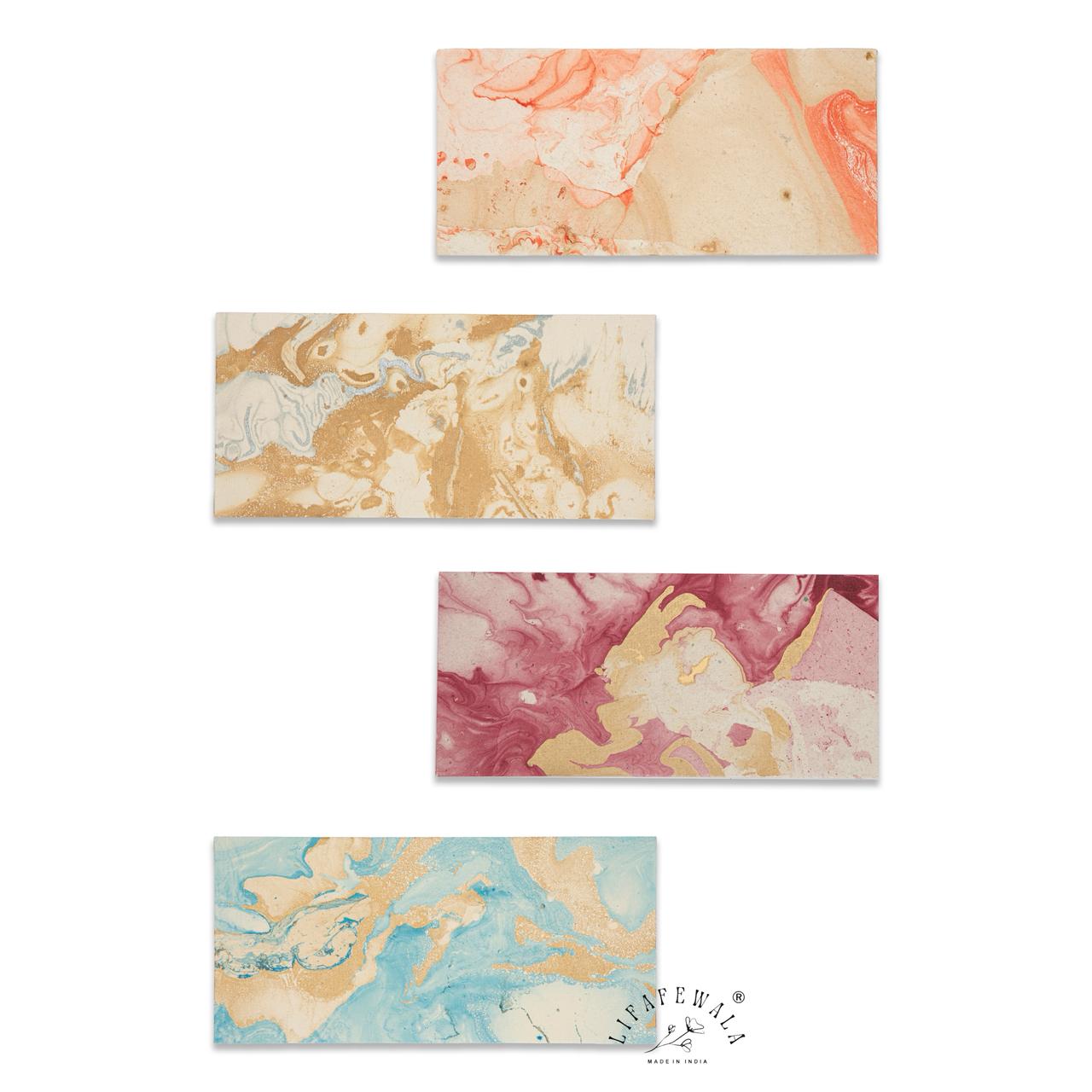 Eco-Friendly Handmade Recycled Paper Envelopes – Sustainable Multicolor Craft & Invitation Covers | Lifafewala