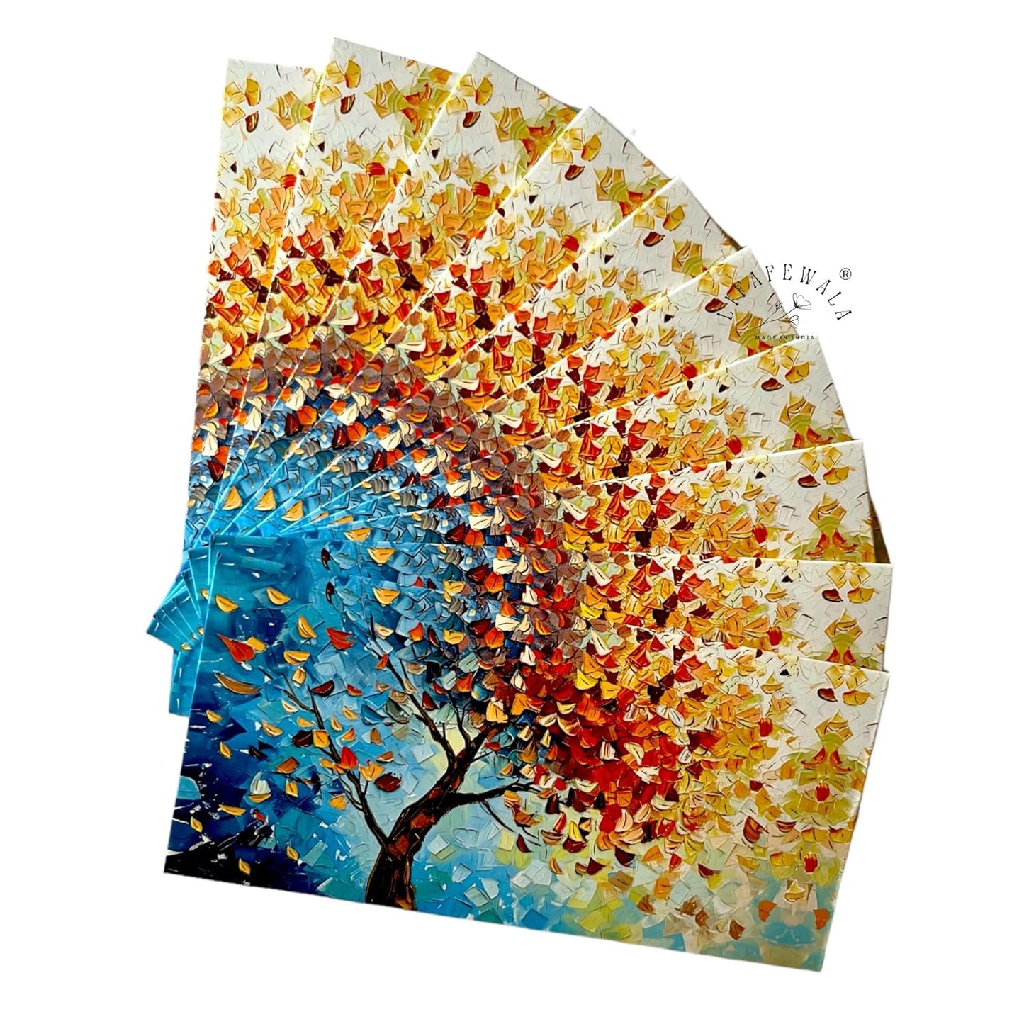 “Designer magical tree envelopes pack of 20 50 100 by Lifafewala”