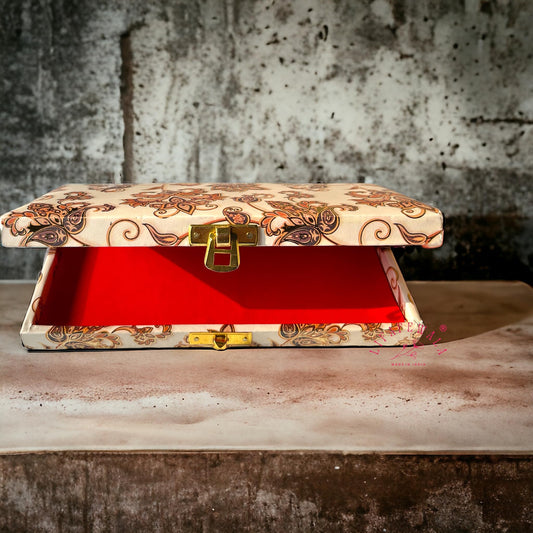 “Designer rectangular gift and jewellery box”