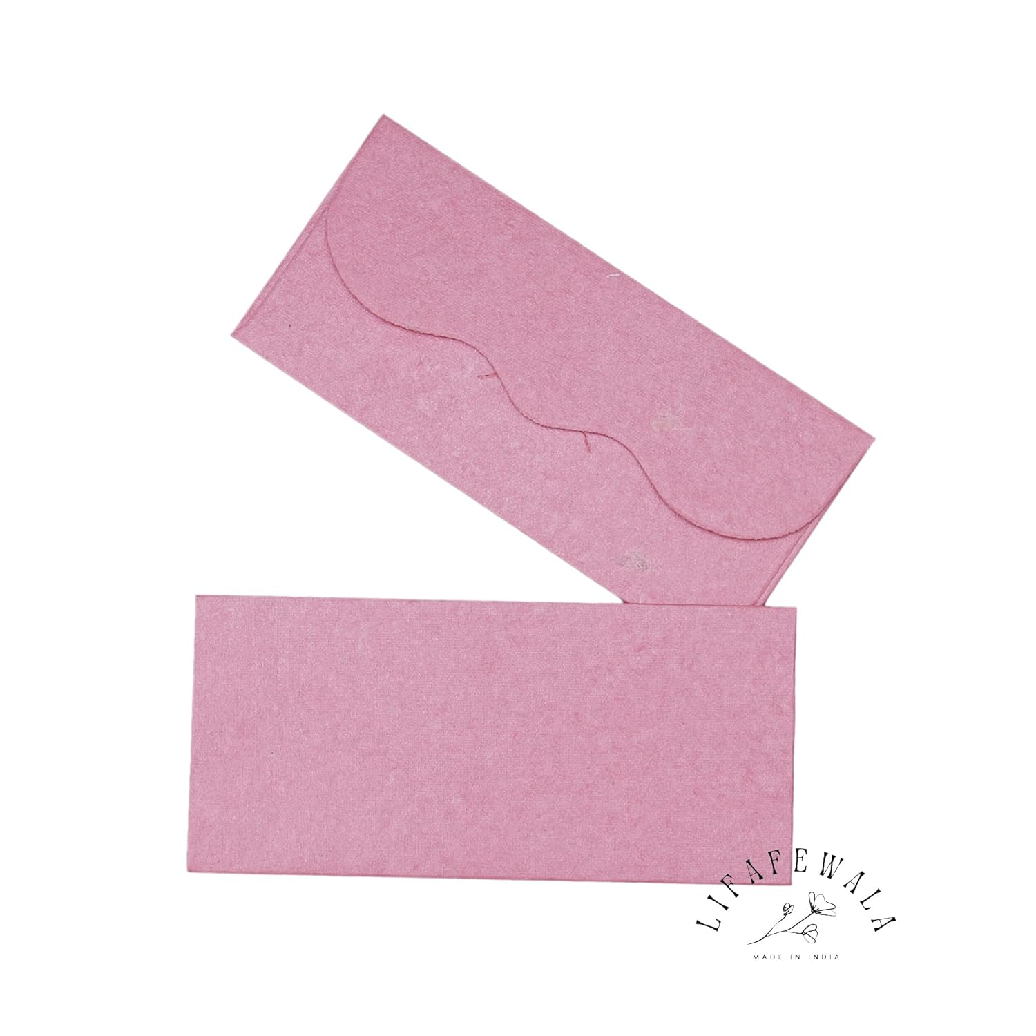 Eco friendly recycled paper pink shagun envelopes for gifts