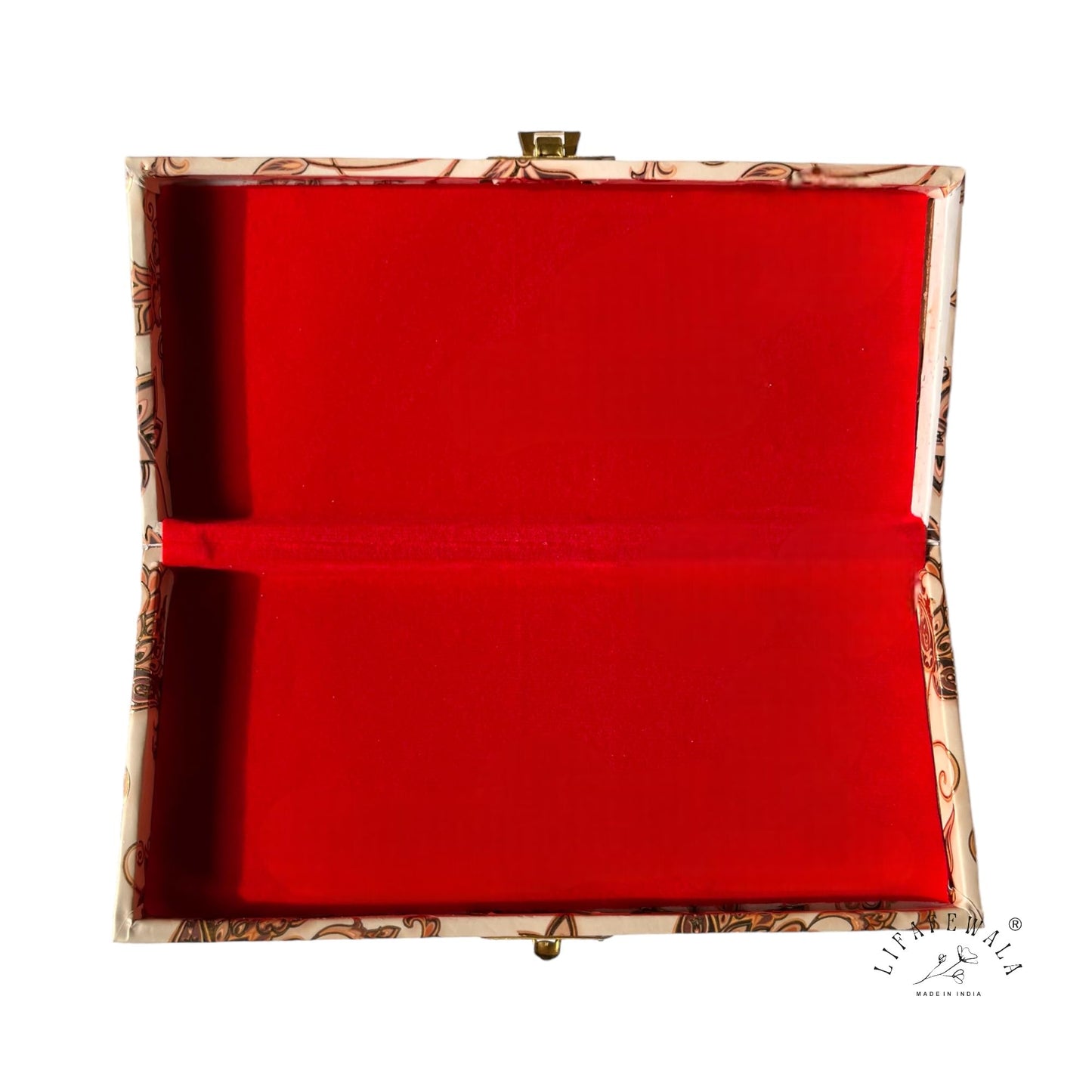 “Premium floral design shagun box for Indian weddings”