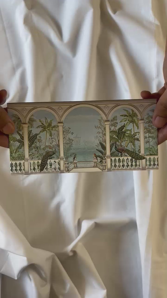 Premium Peacock Design Shagun Envelopes – Velvet Gold Foil | Lifafewala