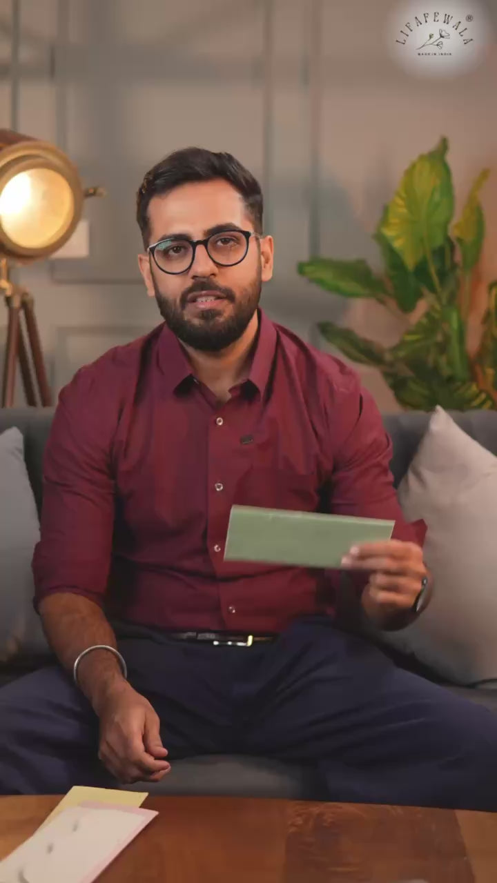 LIFAFEWALA plantable seed paper envelopes – product video
